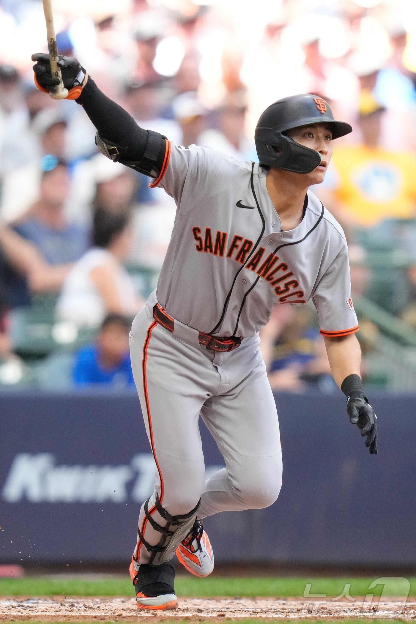 본문 이미지 - MLB 샌프란스시코 이정후. ⓒ AFP=뉴스1