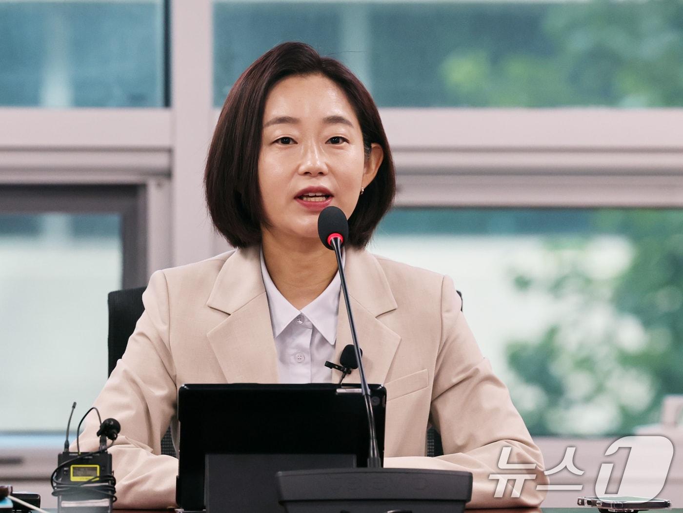 본문 이미지 - 김재연 진보당 상임대표가 5일 오전 서울 여의도 국회 의원회관에서 열린 '6·3 지방선거 관련 기자간담회'에서 모두발언을 하고 있다. 2026.6.5 ⓒ 뉴스1 황기선 기자
