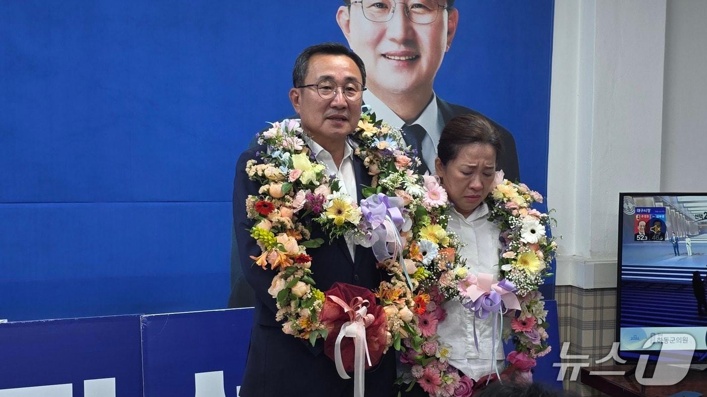 본문 이미지 - 강석주 당선인.(강석주 선거 캠프 제공. 재판매 및 DB금지)