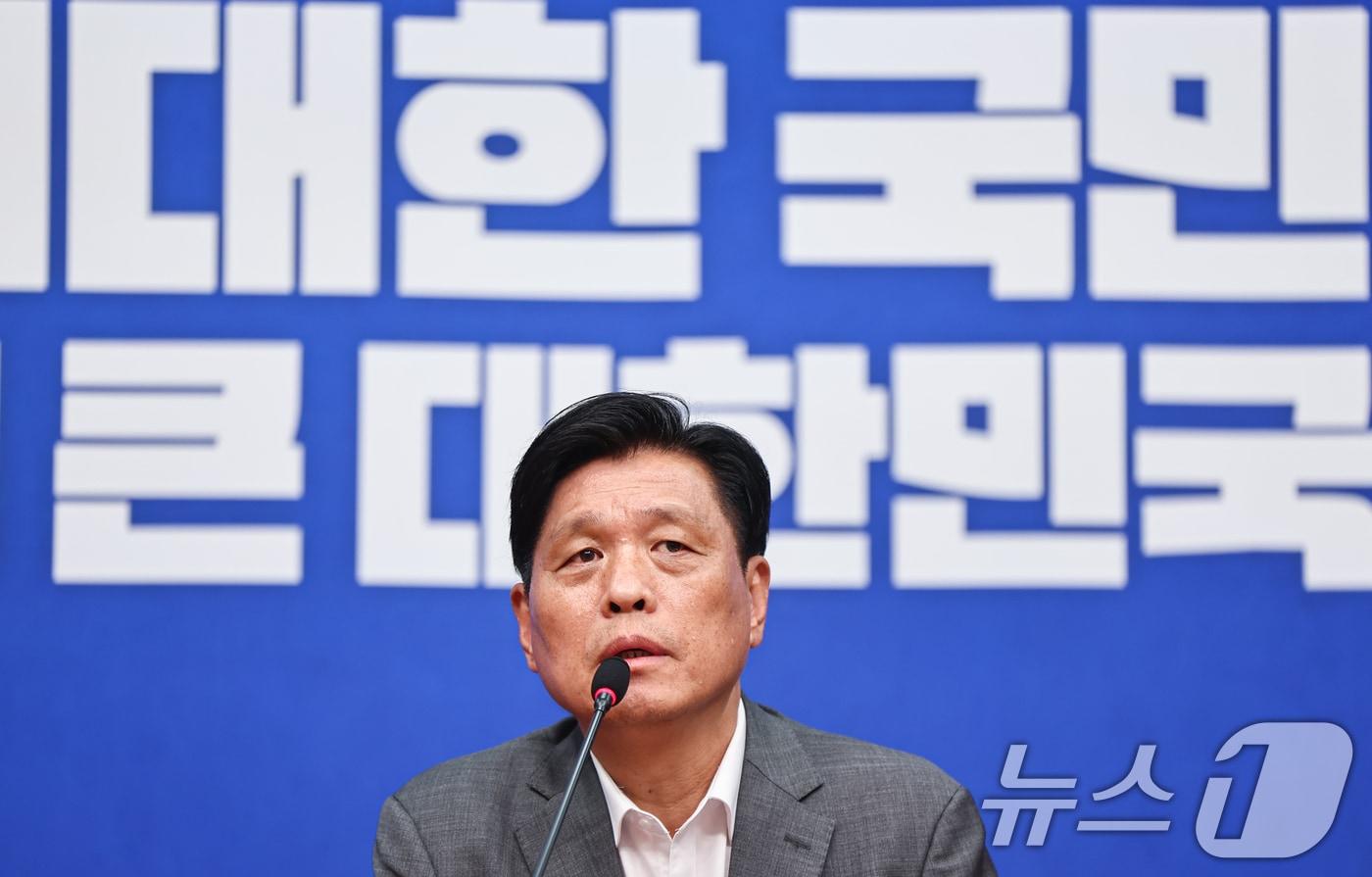 본문 이미지 - 조승래 더불어민주당 조직강화특별위원회위원장. ⓒ 뉴스1 김도우 기자
