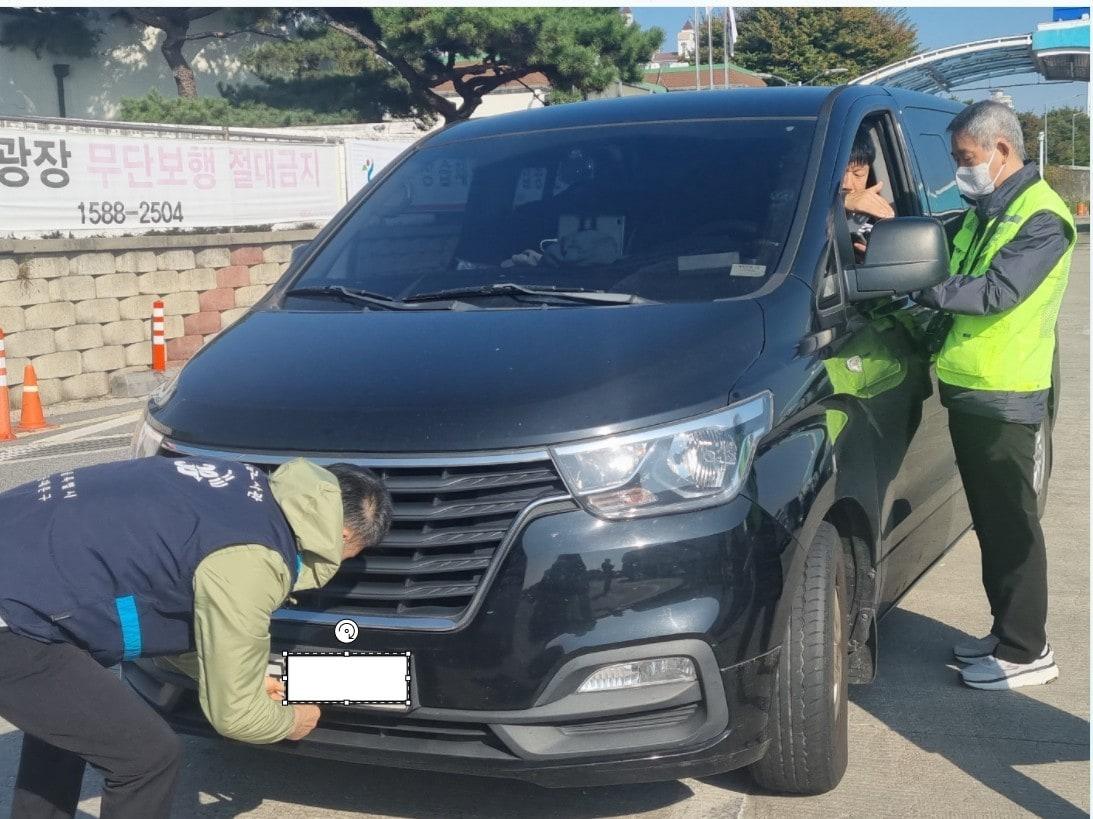 본문 이미지 - 톨게이트 합동단속 사진