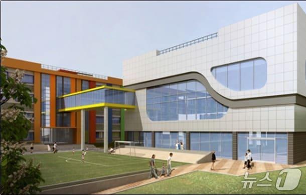 본문 이미지 - 서울도솔학교 재건축 조감도(서울시 제공)
