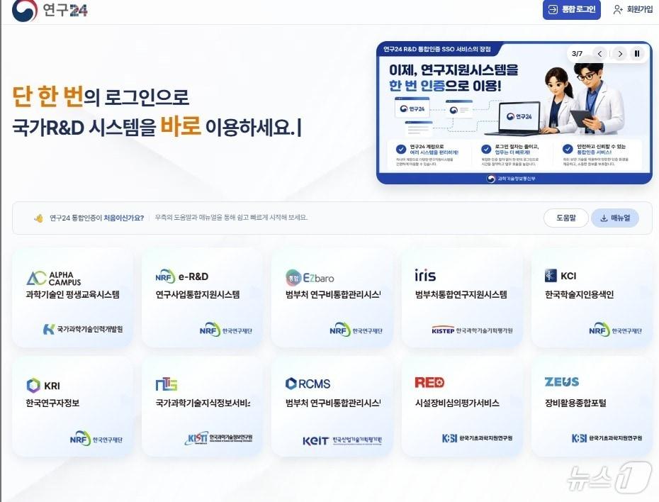 본문 이미지 - 연구24 홈페이지 갈무리