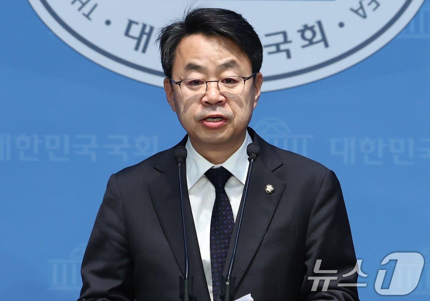 본문 이미지 - 박홍배 더불어민주당 의원. 2025.2.24 ⓒ 뉴스1 김민지 기자