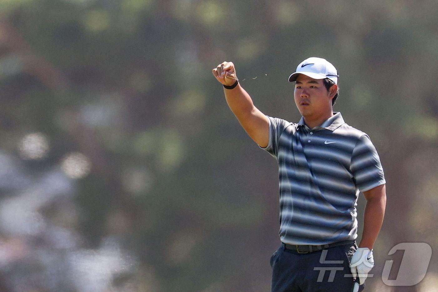 본문 이미지 - PGA 투어 김주형. ⓒ AFP=뉴스1
