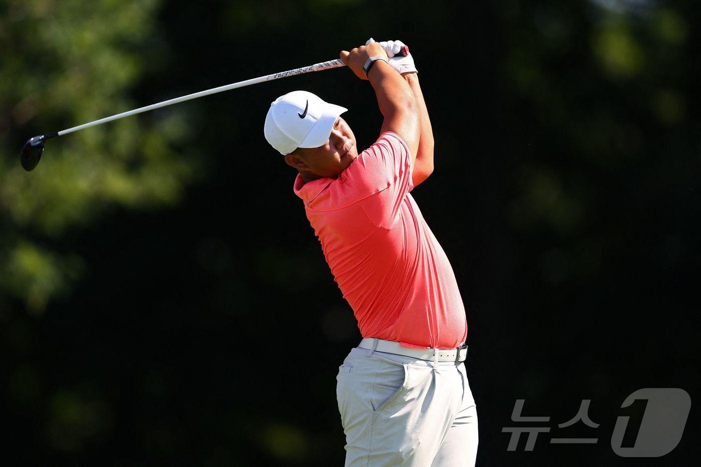 본문 이미지 - GLF-SPO-USP-JOHN-DEERE-CLASSIC-2026-ROUND-ONE ⓒ AFP=뉴스1