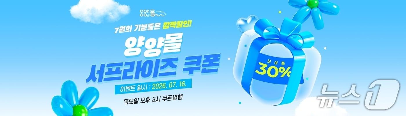 본문 이미지 - 양양몰 배너.(양양군 제공, 재판매 및 DB 금지) 2026.7.13/뉴스1
