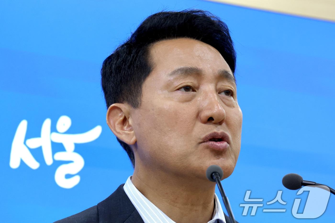 본문 이미지 - 오세훈 서울시장 2026.7.14 ⓒ 뉴스1 이광호 기자