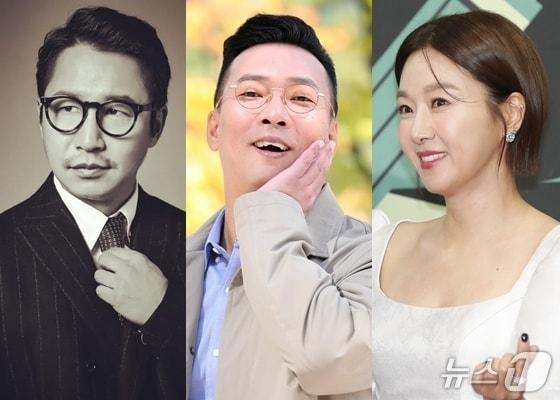 본문 이미지 - (왼쪽부터) 코미디언 심현섭, 박준형, 김지혜 ⓒ 뉴스1 DB