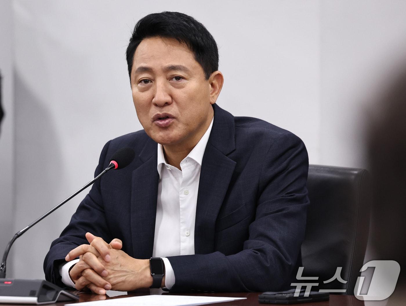 본문 이미지 - 오세훈 서울시장 2026.7.15 ⓒ 뉴스1 구윤성 기자