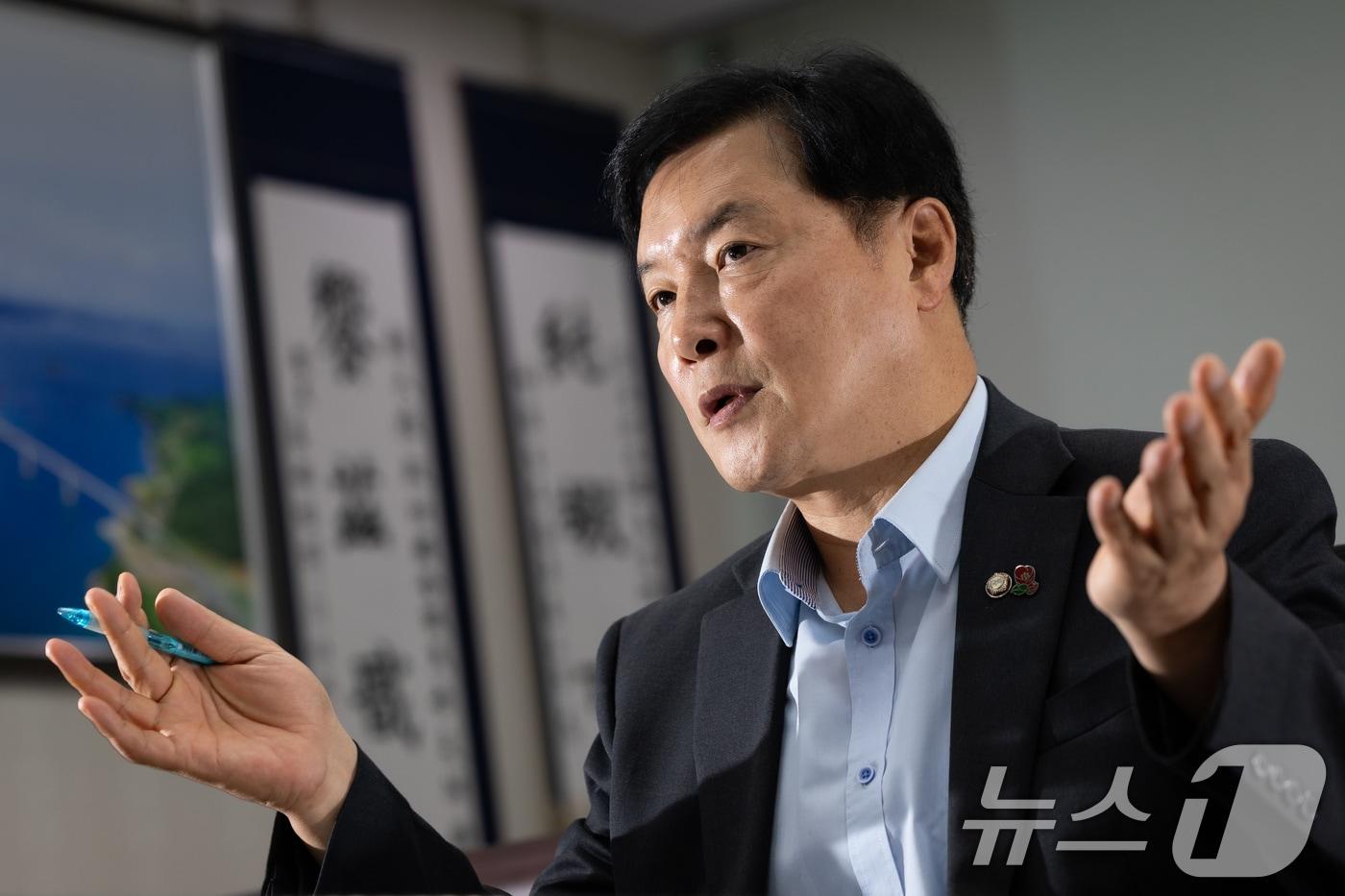 본문 이미지 - 조계원 더불어민주당 의원이 15일 서울 여의도 국회 의원회관에서 뉴스1과 인터뷰하고 있다. 2026.7.15 ⓒ 뉴스1 유승관 기자