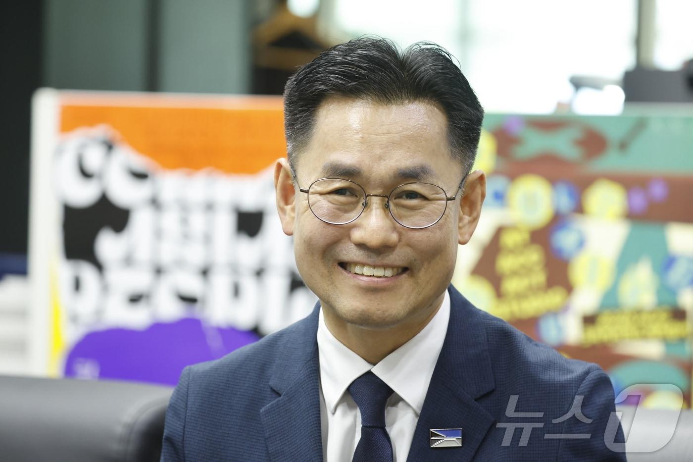 본문 이미지 - 김상욱 국립아시아문화전당장.ⓒ 뉴스1 김태성 기자