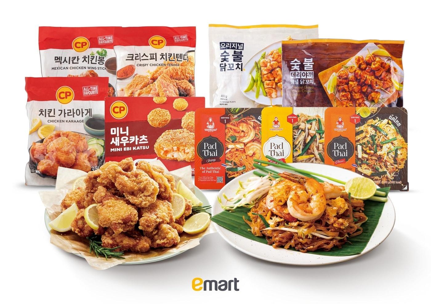 본문 이미지 - 태국산 식품 모음전 주요 상품.(이마트 제공)