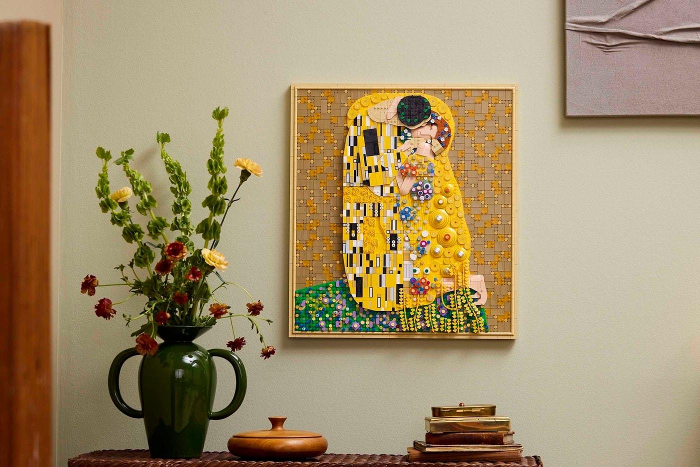 본문 이미지 - 레고 아트 Gustav Klimt – 키스(31221)