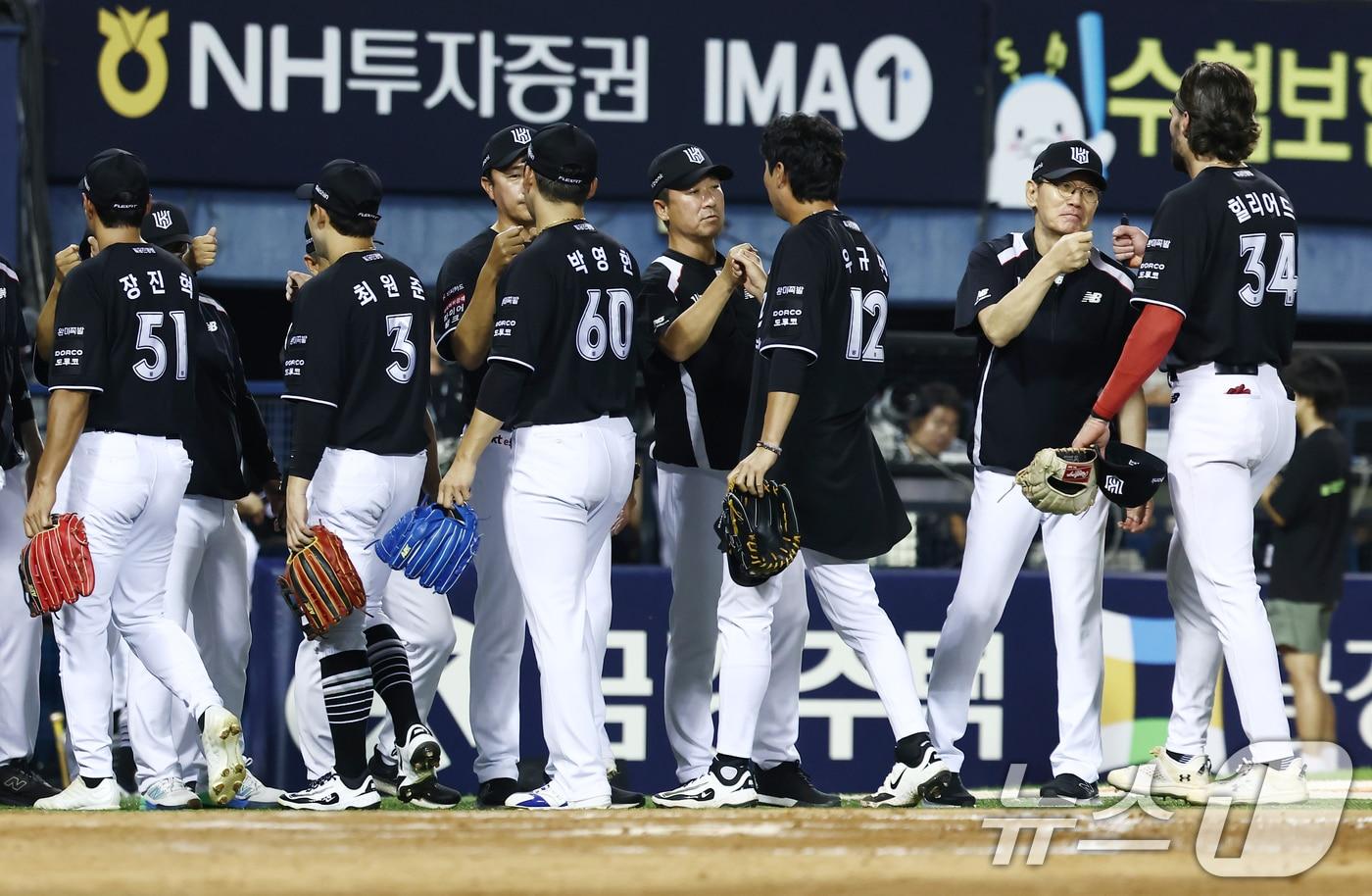 본문 이미지 - 선두를 달리고 있는 KT 위즈. ⓒ 뉴스1 김민지 기자