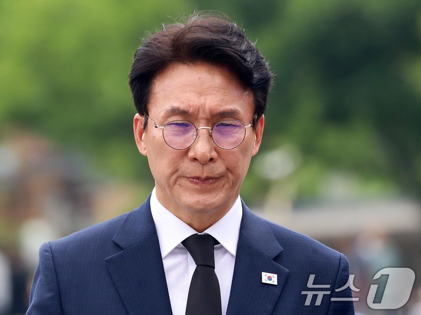 본문 이미지 - 더불어민주당 당대표 후보인 김민석 전 총리. 2026.7.17 ⓒ 뉴스1 윤일지 기자