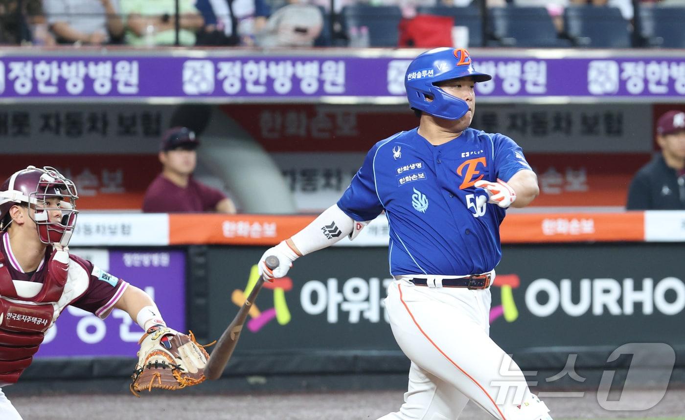 본문 이미지 - 한화 이글스 강백호. ⓒ 뉴스1 김기남 기자