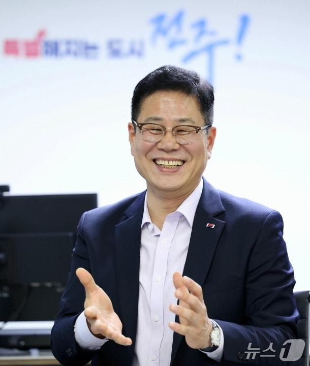 본문 이미지 - 조지훈 전주시장.(전주시 제공, 재판매 및 DB 금지)/뉴스1