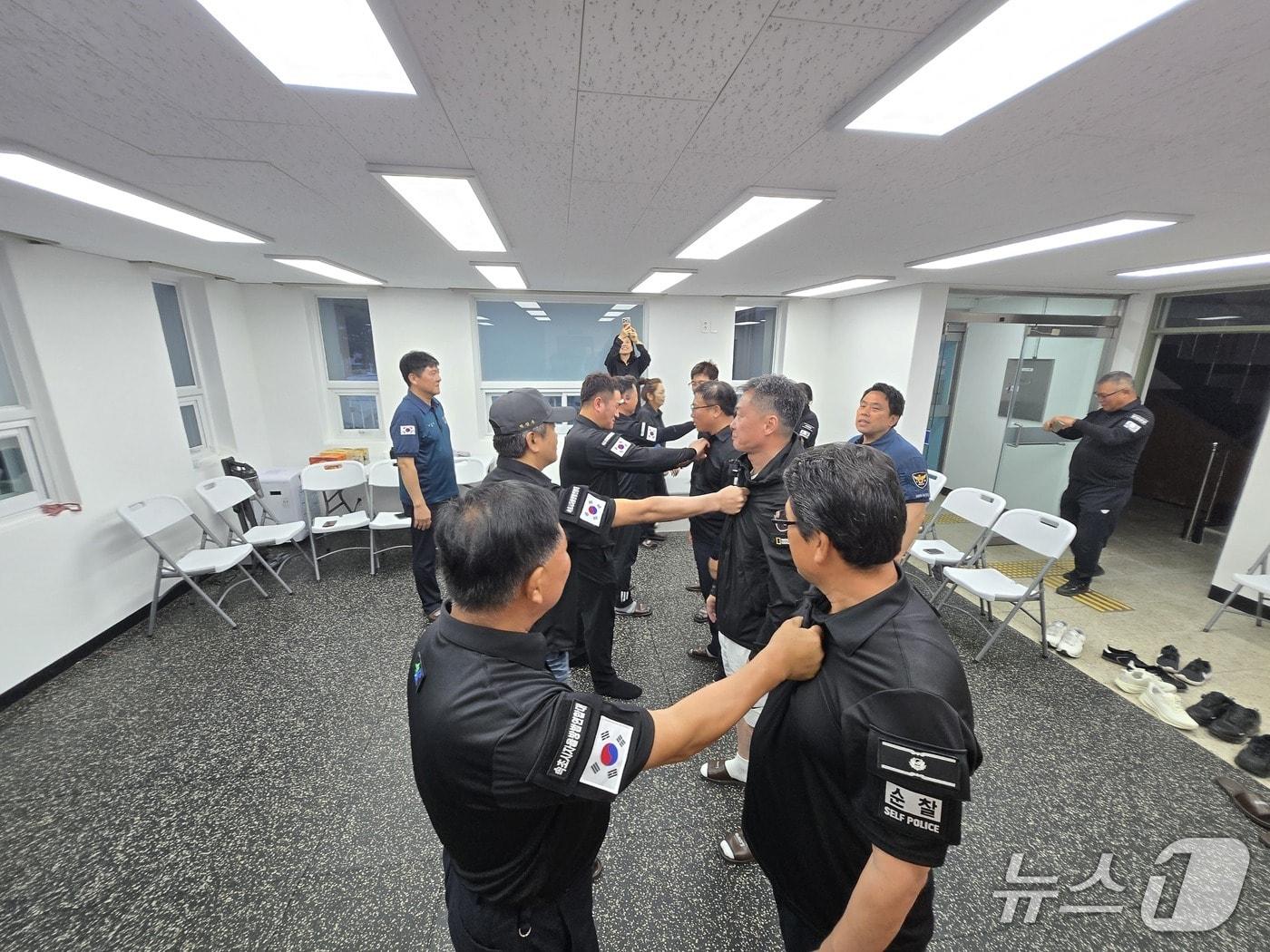 본문 이미지 - 강원경찰청, 자율방범대원 대상 맞춤형 교육 실시.(강원경찰청 제공, 재판매 및 DB금지)