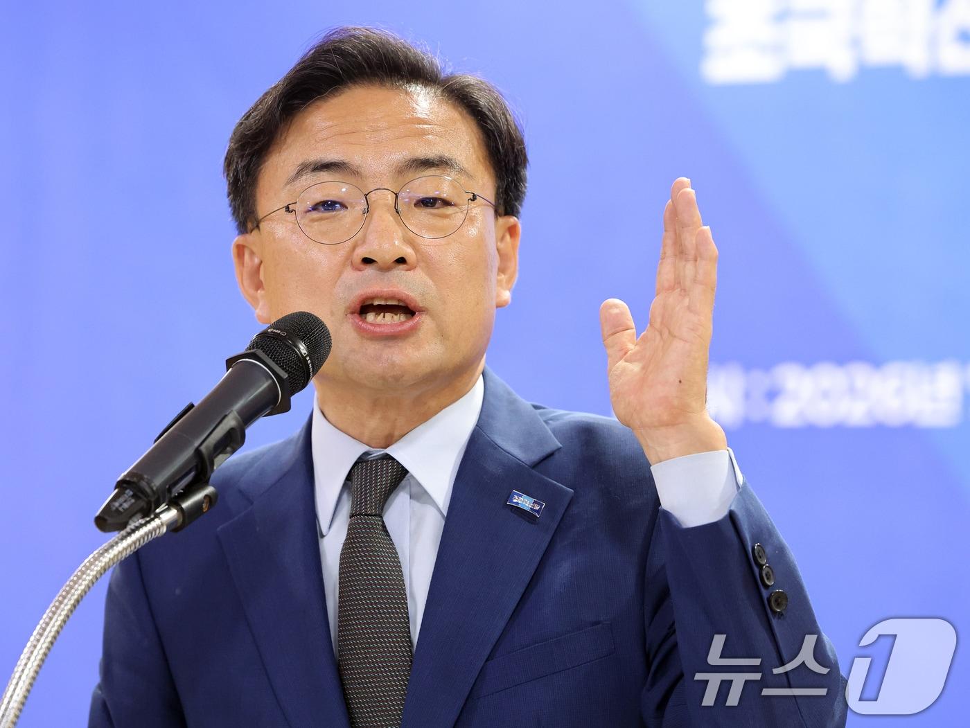 본문 이미지 - 신장식 조국혁신당 대표 후보가 19일 오후 서울 여의도 국회 의원회관에서 열린 '당대표 및 최고위원 후보자 수도권·강원 경청 간담회'에서 정견발표를 하고 있다. 2026.7.19 ⓒ 뉴스1 황기선 기자