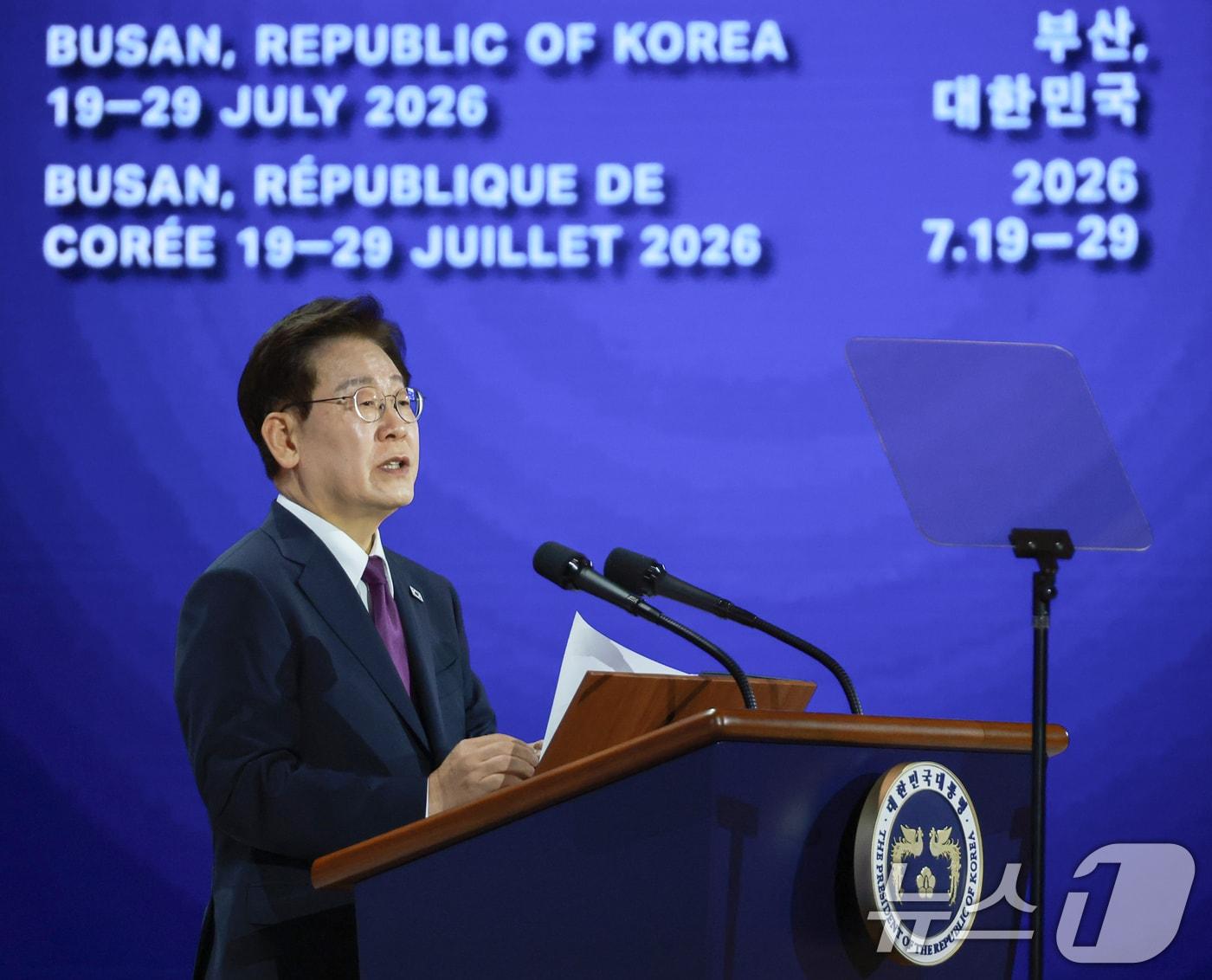 본문 이미지 - 이재명 대통령(청와대통신사진기자단) 2026.7.19 ⓒ 뉴스1 이재명 기자
