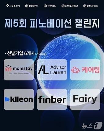 본문 이미지 - 서울시 글로벌 혁신 AI핀테크 6개사 포스터