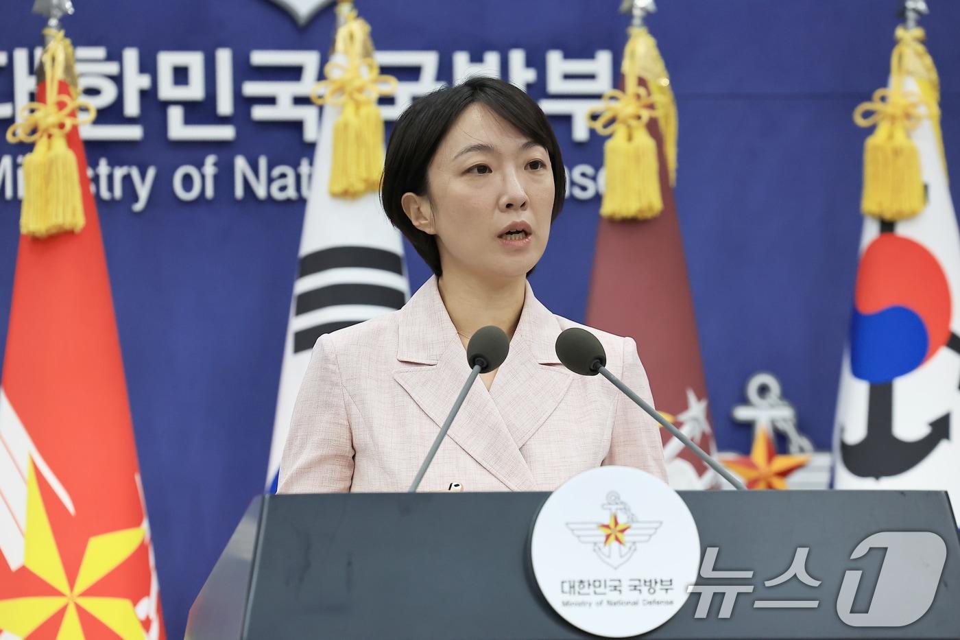 본문 이미지 - 정빛나 국방부 대변인. 2026.7.2 ⓒ 뉴스1 박정호 기자
