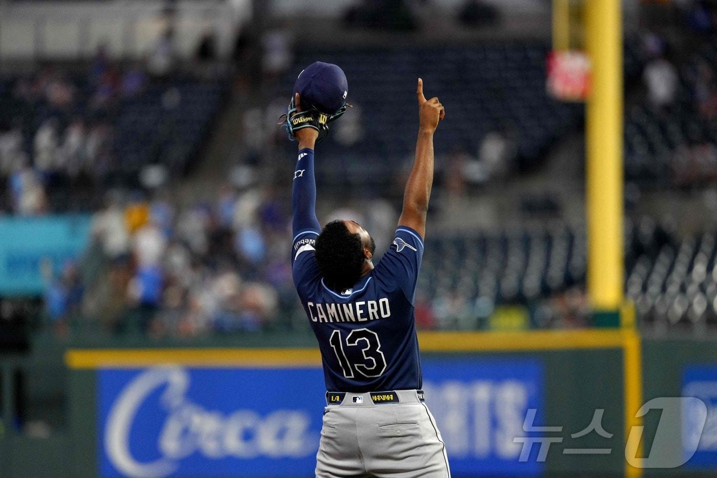 본문 이미지 - MLB 탬파베이 카미네로. ⓒ AFP=뉴스1