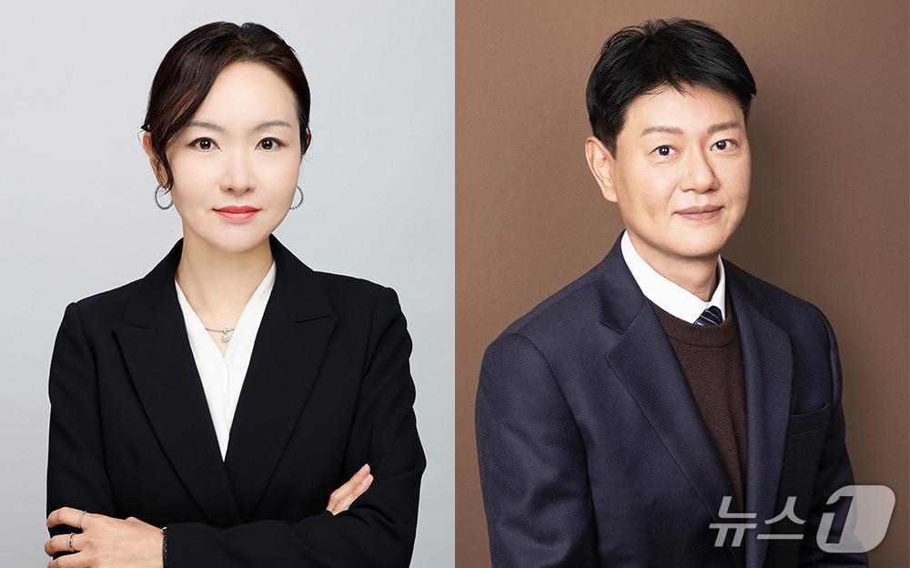 본문 이미지 - (왼쪽) 김나영 한미약품 혁신성장부문 부사장과 (오른쪽) 최인영 한미약품 미래성장부문 부사장 (한미그룹 제공)