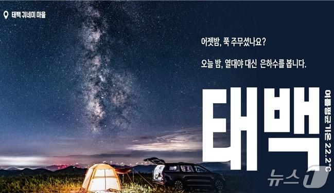 본문 이미지 - 강원 태백시의 여름 관광 홍보 그래픽. (태백시 제공. 재판매 및 DB금지) 2026.7.2/뉴스1