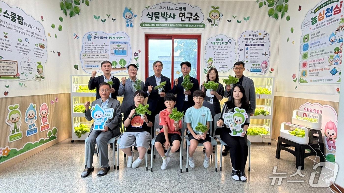 본문 이미지 - 제1호 농심천심 스쿨팜.(농협 강원본부 제공. 재판매 및 DB금지)/뉴스1