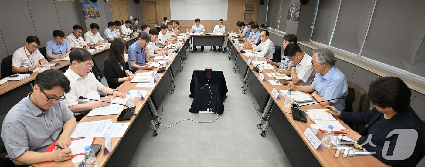 본문 이미지 - 추경호 대구시장이 20일 대구시 산격청사에서 간부회의를 주재하고 있다. (대구시 제공. 재판매 및 DB 금지) 2026.7.20/뉴스1
