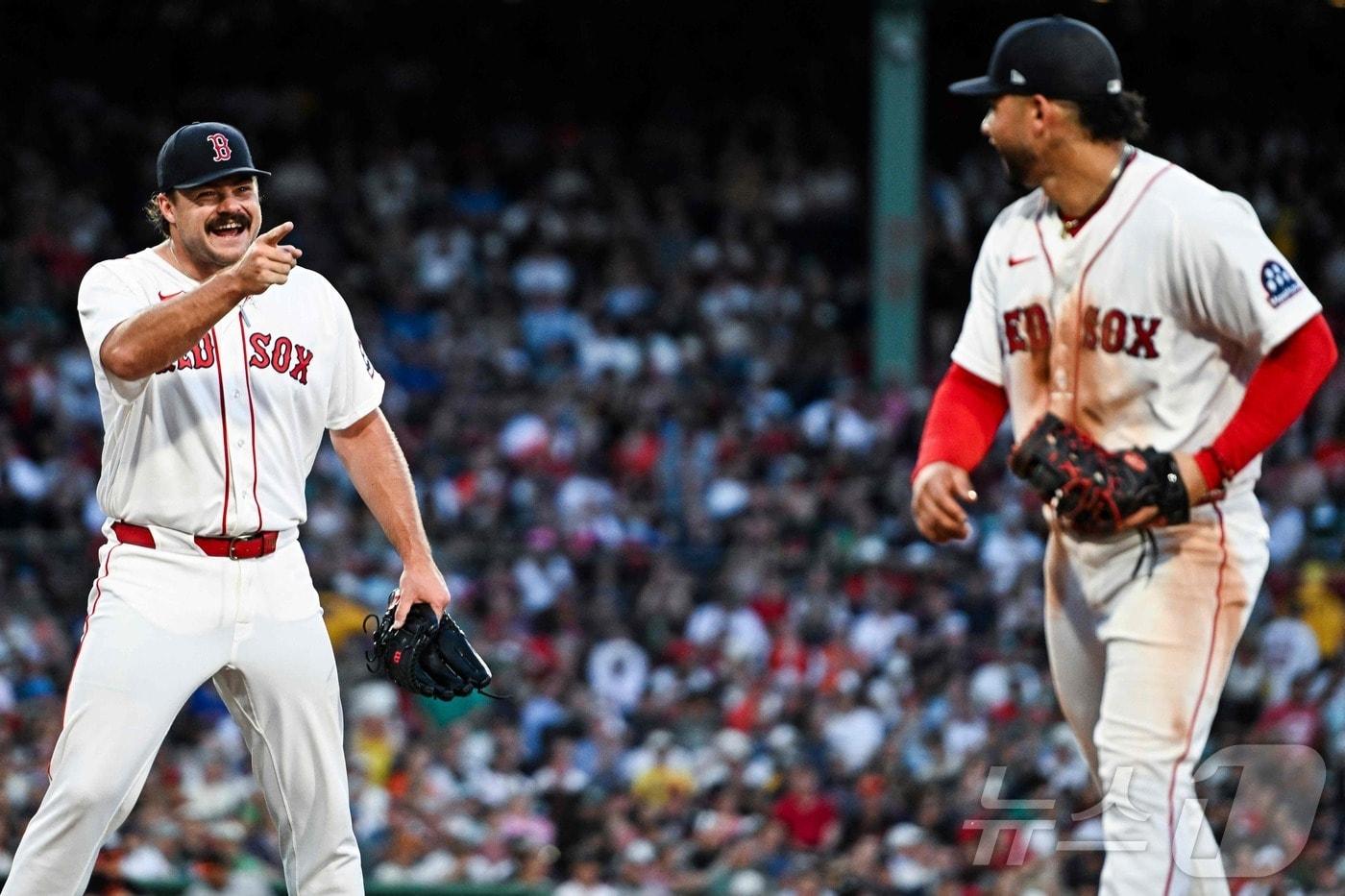 본문 이미지 - MLB 보스턴이 14연승에 성공했다. ⓒ AFP=뉴스1