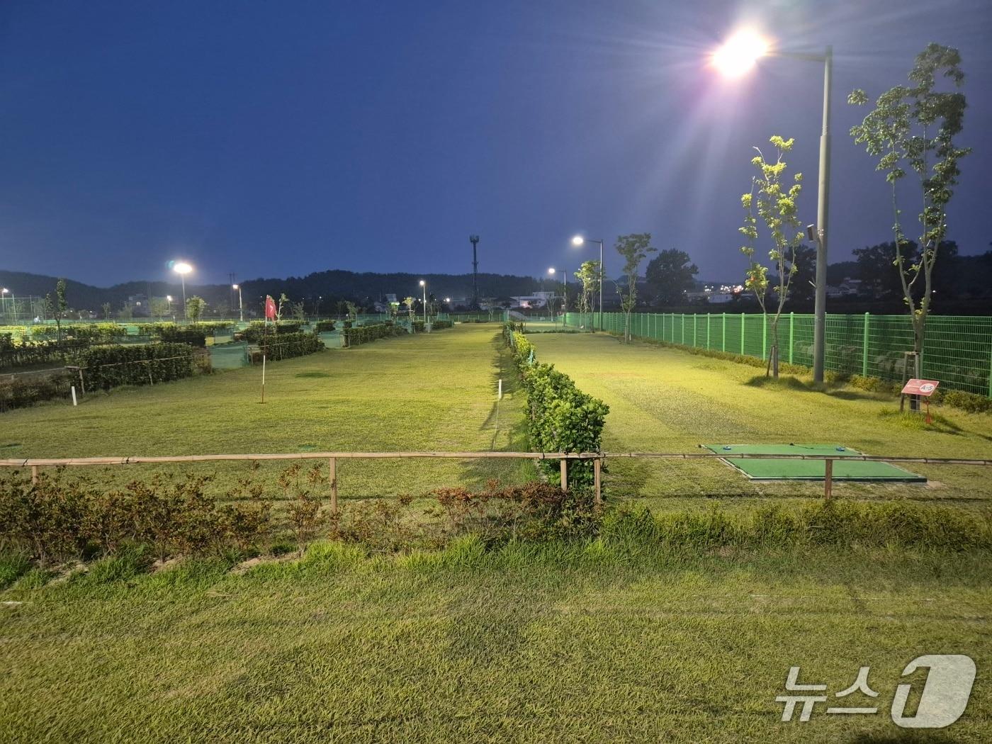 본문 이미지 - 강릉 사천면 파크골프장.(강릉시 사천면 제공, 재판매 및 DB 금지) 2026.7.21/뉴스1