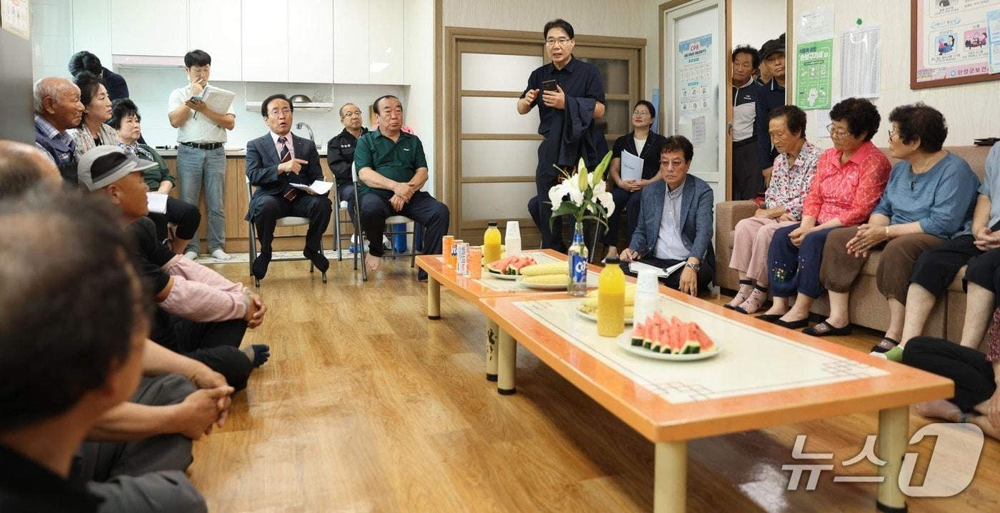 본문 이미지 - 우리마을 이동군청(단양군 대강면 두음 문화마을 경로당). (단양군 제공. 재판매 및 DB금지)/뉴스1 