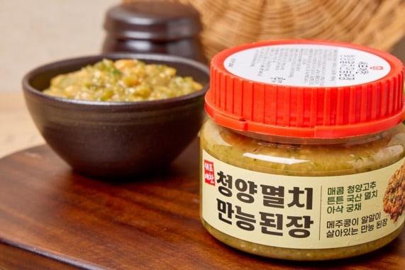본문 이미지 - 테무의 발견형 쇼핑 구조를 통해 새로운 인기 상품으로 떠오른 셰프애찬의 청양 멸치 만능 된장(테무 제공)