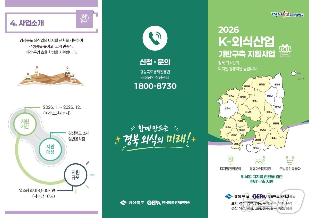 본문 이미지 - 'K-외식산업 기반구축 지원사업 안내문/뉴스1