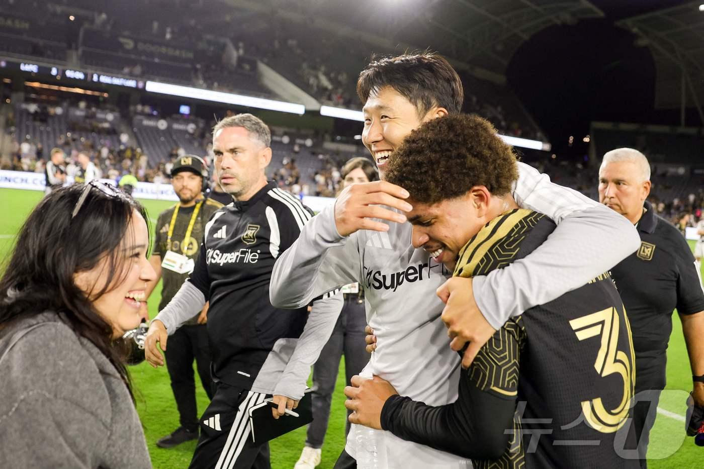 본문 이미지 - 로스앤젤레스FC(LAFC)의 손흥민.  ⓒ AFP=뉴스1