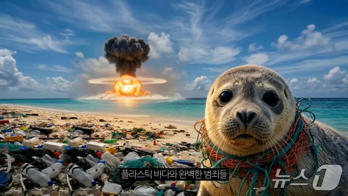 본문 이미지 - 광고대행사 악당컴퍼니 이기헌 감독이 제작한 인공지능(AI) 기반 음악영상(MV) 'HELLO WORLD' ⓒ 뉴스1
