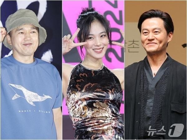 본문 이미지 - 왼쪽부터 배우 김광규, 가수 비비, 배우 이서진 / 뉴스1 DB