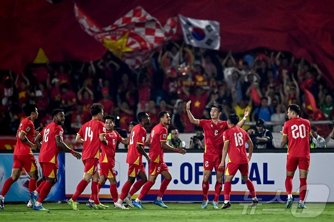 본문 이미지 - 베트남 축구대표팀. ⓒ AFP=뉴스1