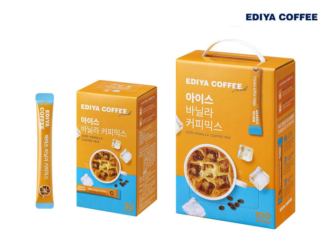 본문 이미지 - 아이스 바닐라 커피믹스.(이디야커피 제공)