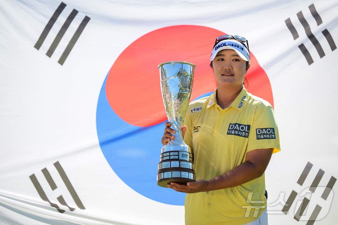 본문 이미지 - 메이저 2연승을 기록한 유해란(25). ⓒ AFP=뉴스1