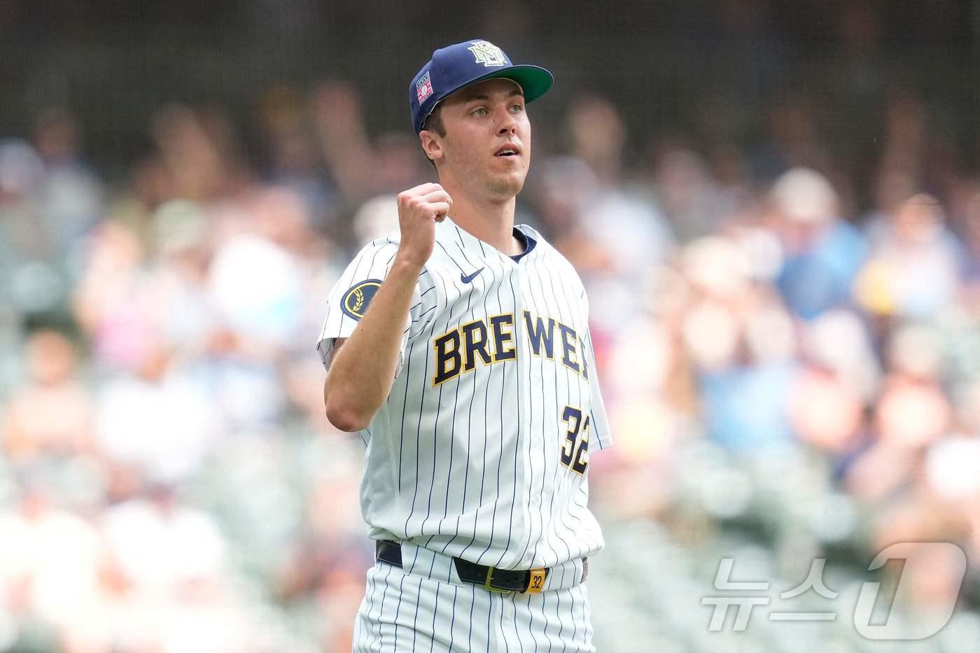 본문 이미지 - MLB 밀워키 투수 미저라우스키. ⓒ AFP=뉴스1