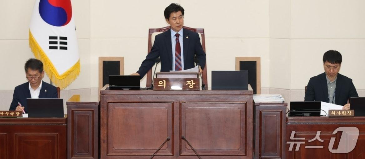 본문 이미지 - 구미시의회 임시회 전경(구미시의회 제공. 재판매 및 DB금지)/뉴스1