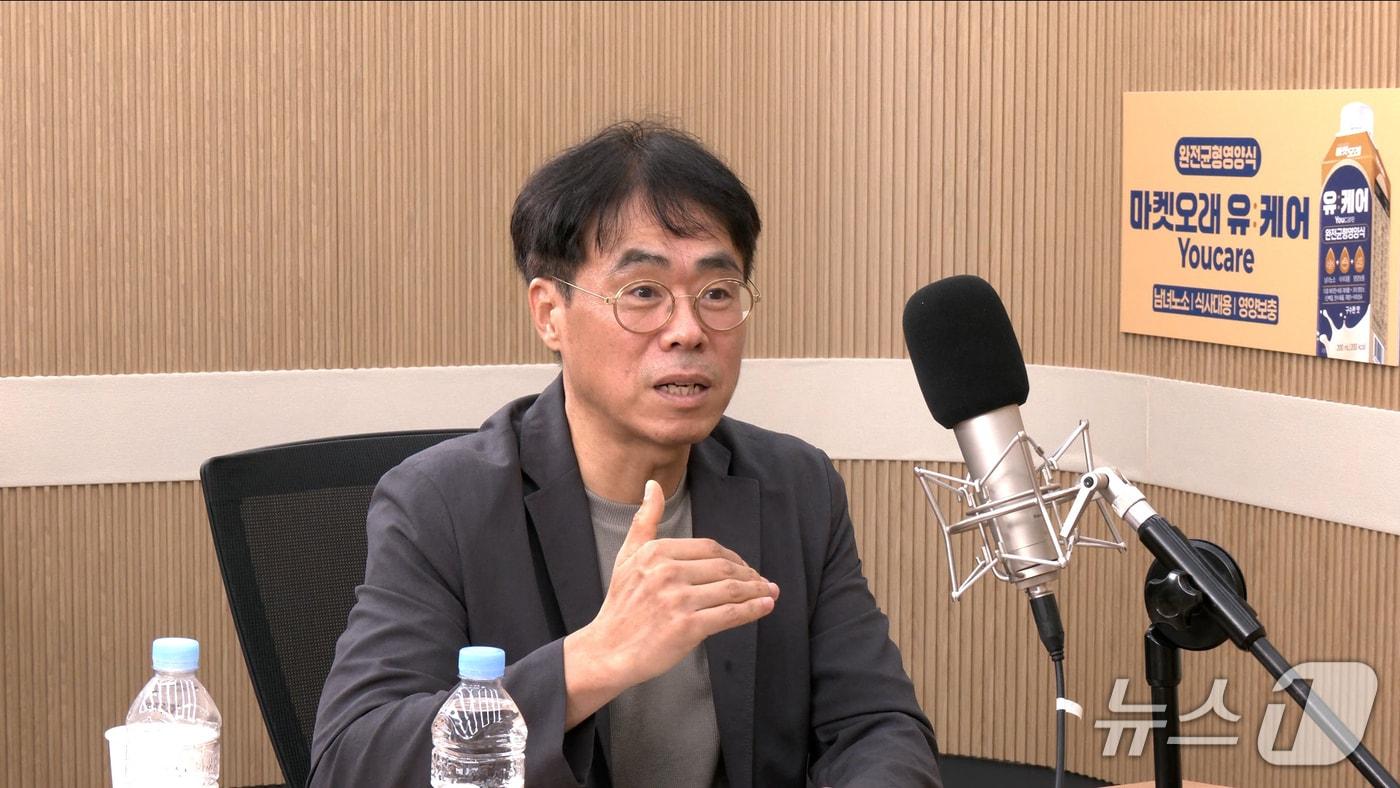 본문 이미지 - 뉴스1TV '팩트앤뷰'에 출연한 김경율 전 국민의힘 비상대책위원. 2026.7.28./뉴스1