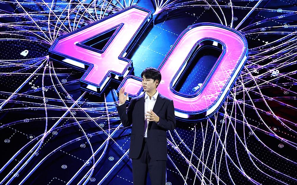 본문 이미지 - 김영광 오케스트로 대표이사가 28일 코엑스 오디토리움에서 열린 'OPUS 2026' 기자간담회에서 발표하고 있다. (오케스트로 그룹 제공)