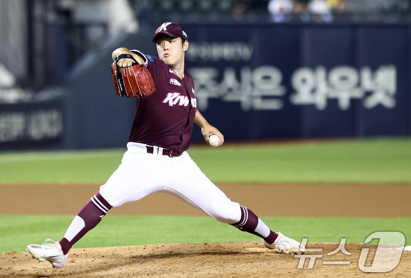 본문 이미지 - 키움 히어로즈 투수 정현우. 2026.7.28 ⓒ 뉴스1 최지환 기자