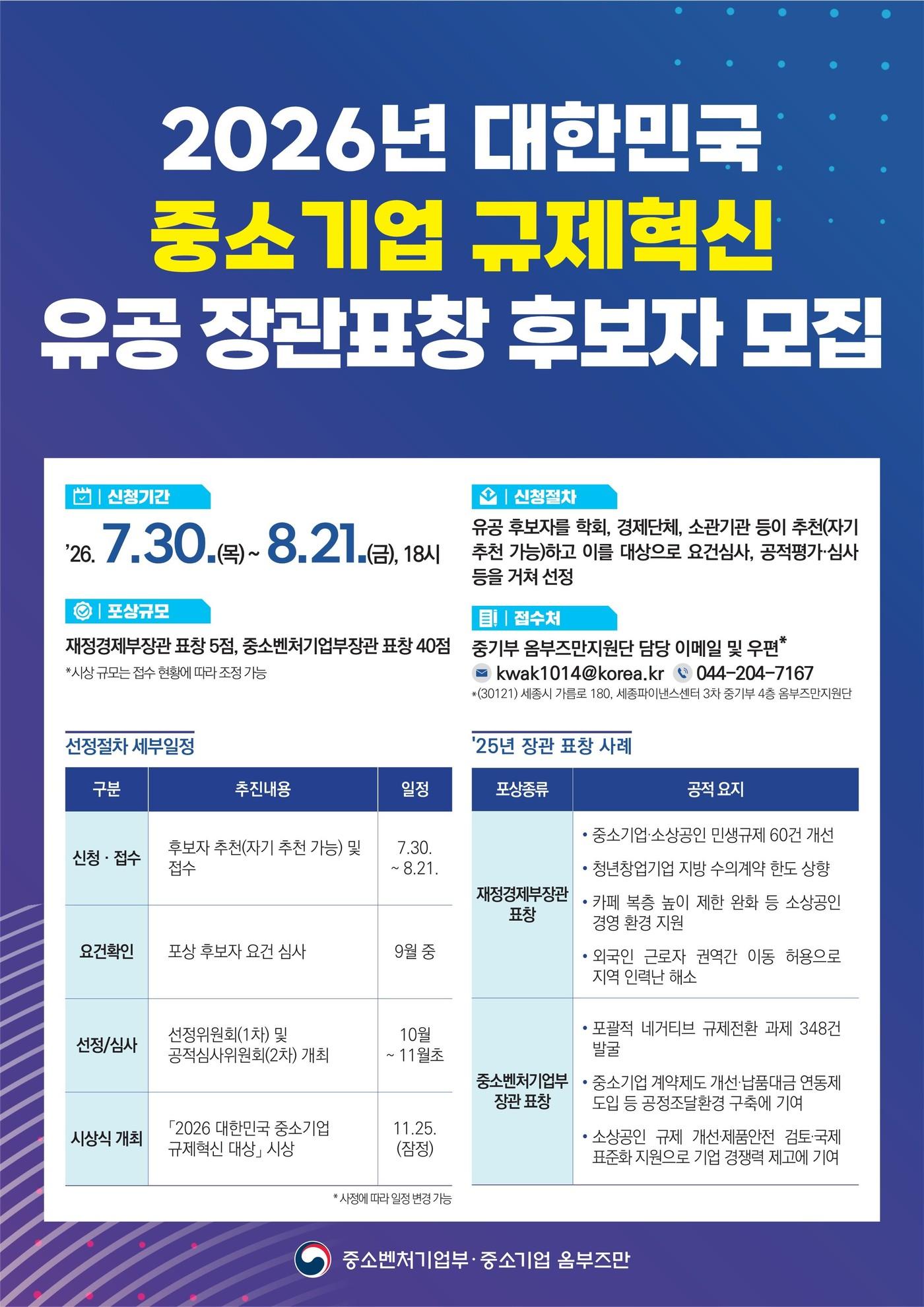 본문 이미지 - 장관표창 후보자를 공개모집하는 옴부즈만 (옴부즈만 제공)
