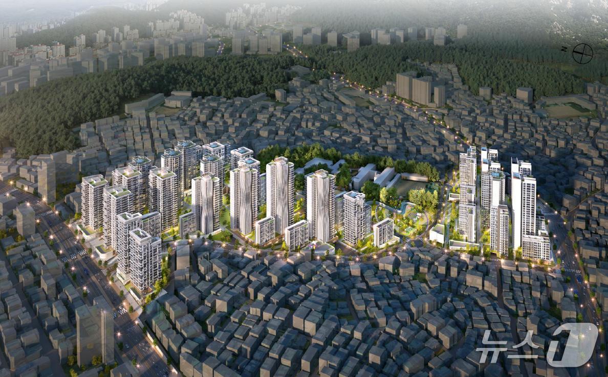 본문 이미지 - 서울 은평구 불광동 359-1 일대 추진되는 주택정비형 재개발사업 조감도(서울시 제공)